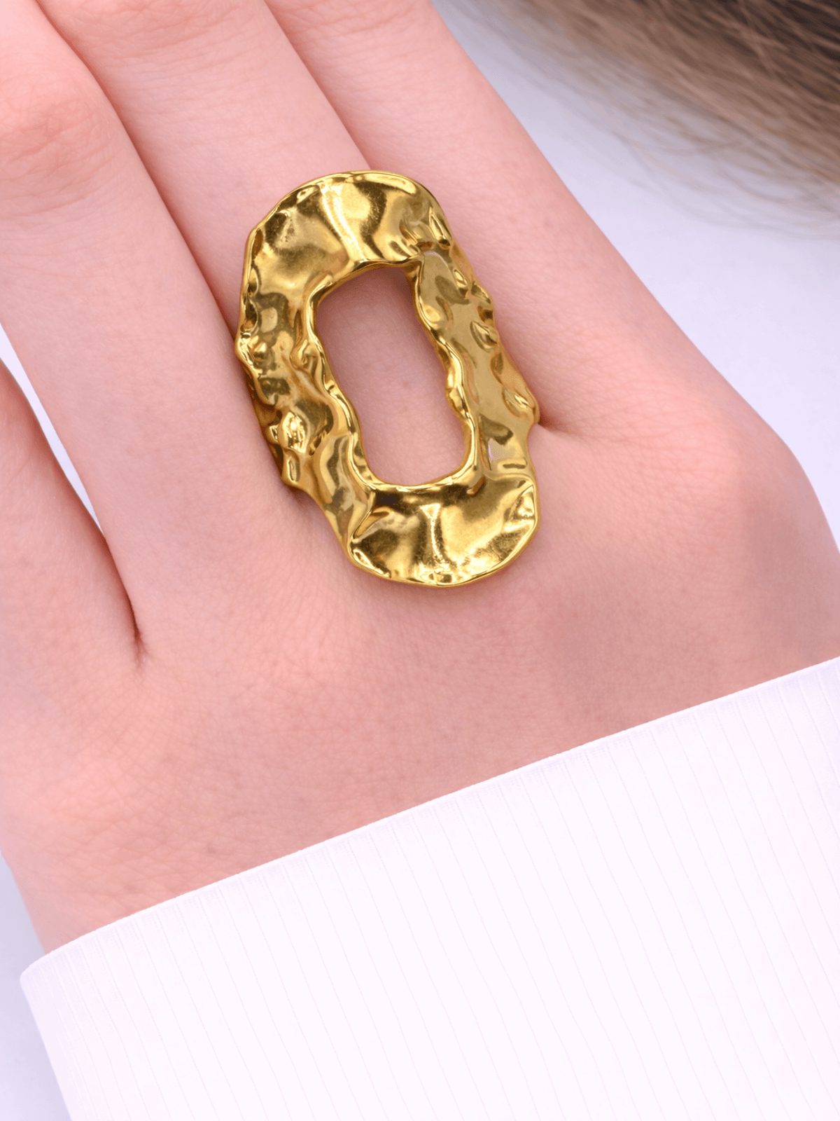 Ατσάλινο Δαχτυλίδι Σφυρήλατο Ατσάλινο Δαχτυλίδι Σφυρήλατο